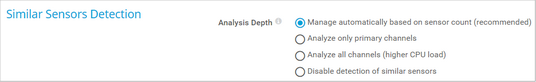 Similar Sensors Detection Similar Sensors Detection