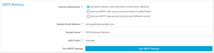SMTP Delivery SMTP Delivery