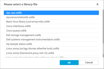 List of SNMP Library Files List of SNMP Library Files