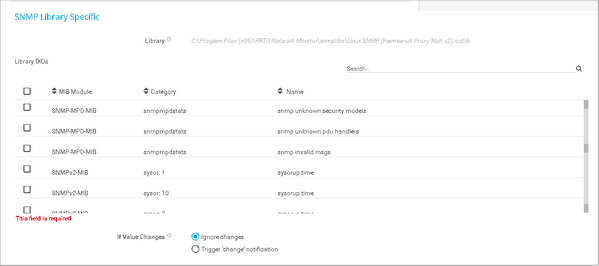 List of SNMP Single Values: Sorted by MIB, Category, Name List of SNMP Single Values: Sorted by MIB, Category, Name
