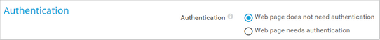 Authentication Authentication