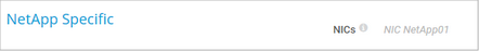 NetApp Specific NetApp Specific